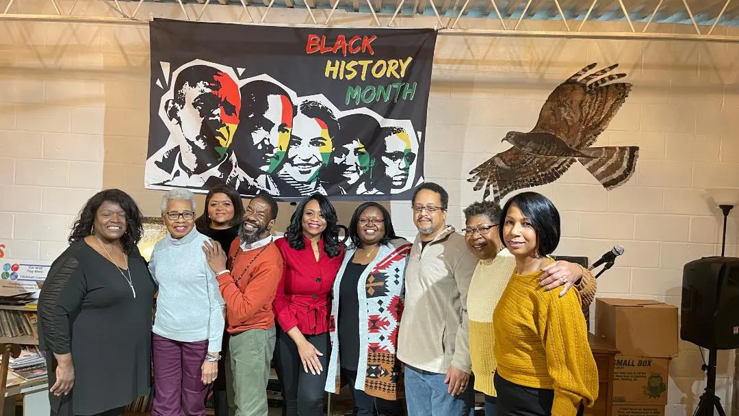 Bernard Community Center Board and Volunteers <br>for 
 Black History Program 2022 